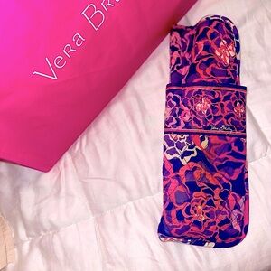 Vera Bradley curl/iron cover in Catalina pink